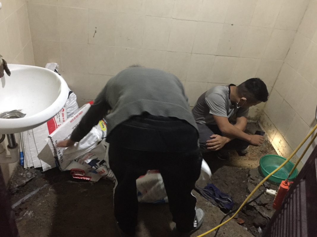 Chống thấm tại Cầu Giấy Hà Nội
